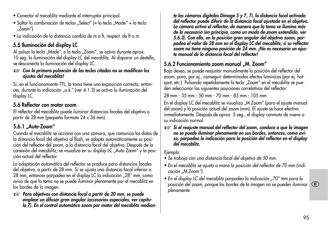 Metz Mecablitz 44 AF-3M User Manual | Page 95 / 108
