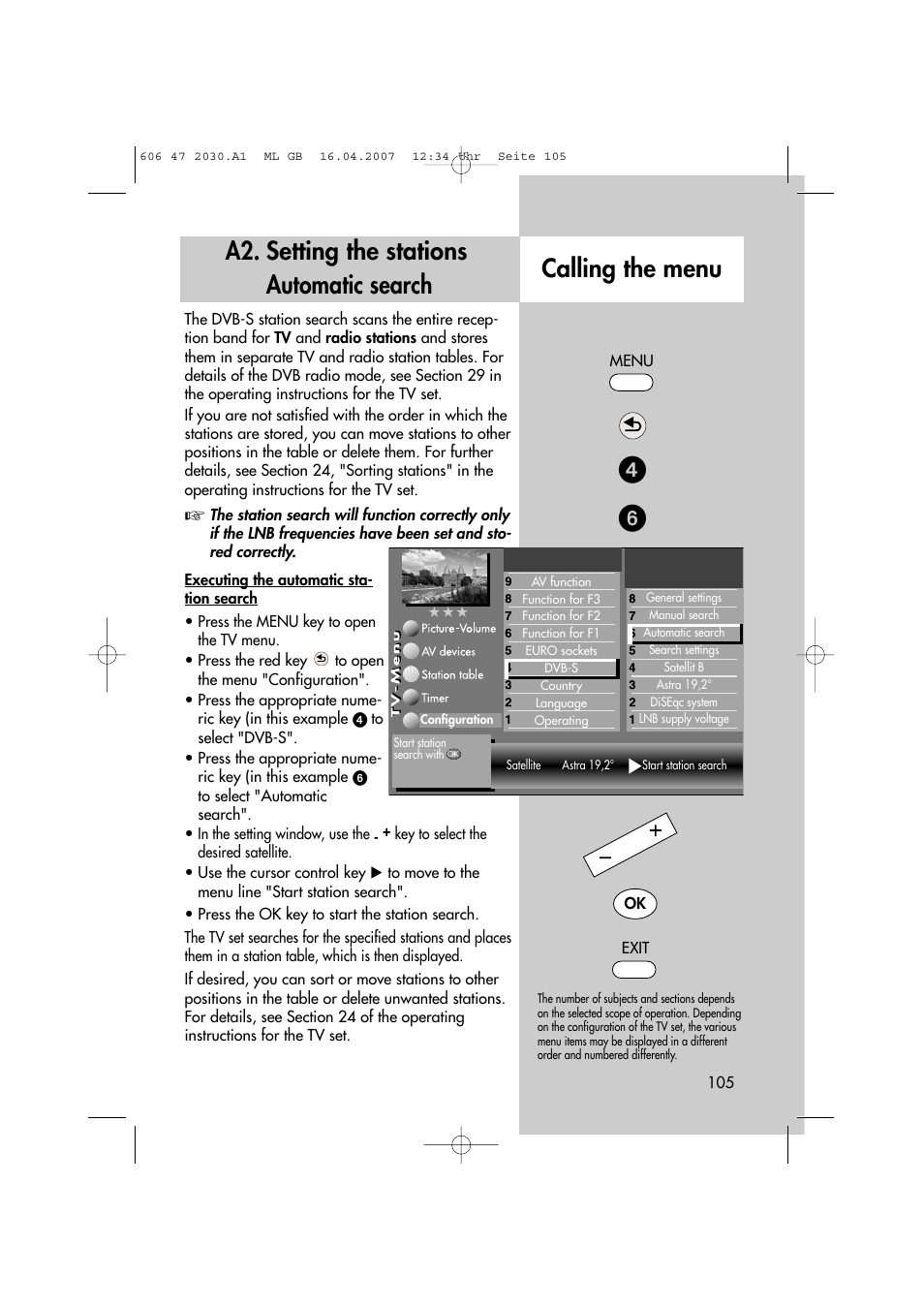 Metz LCD-TV None User Manual | Page 105 / 116