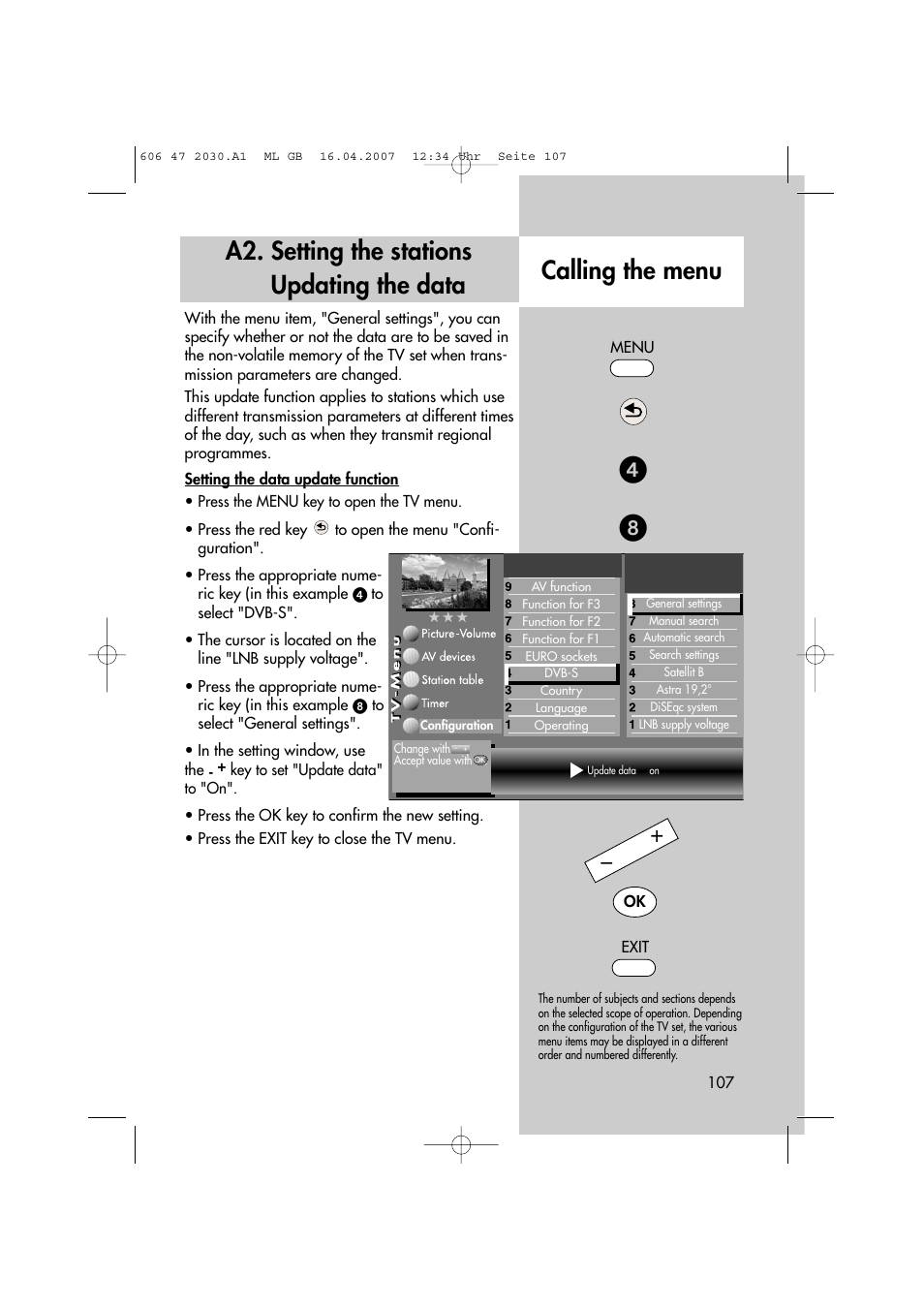 Metz LCD-TV None User Manual | Page 107 / 116