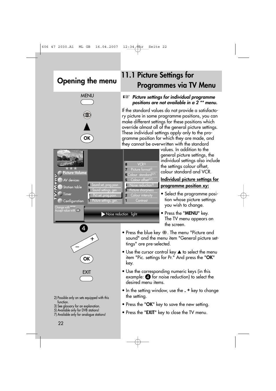 Metz LCD-TV None User Manual | Page 22 / 116