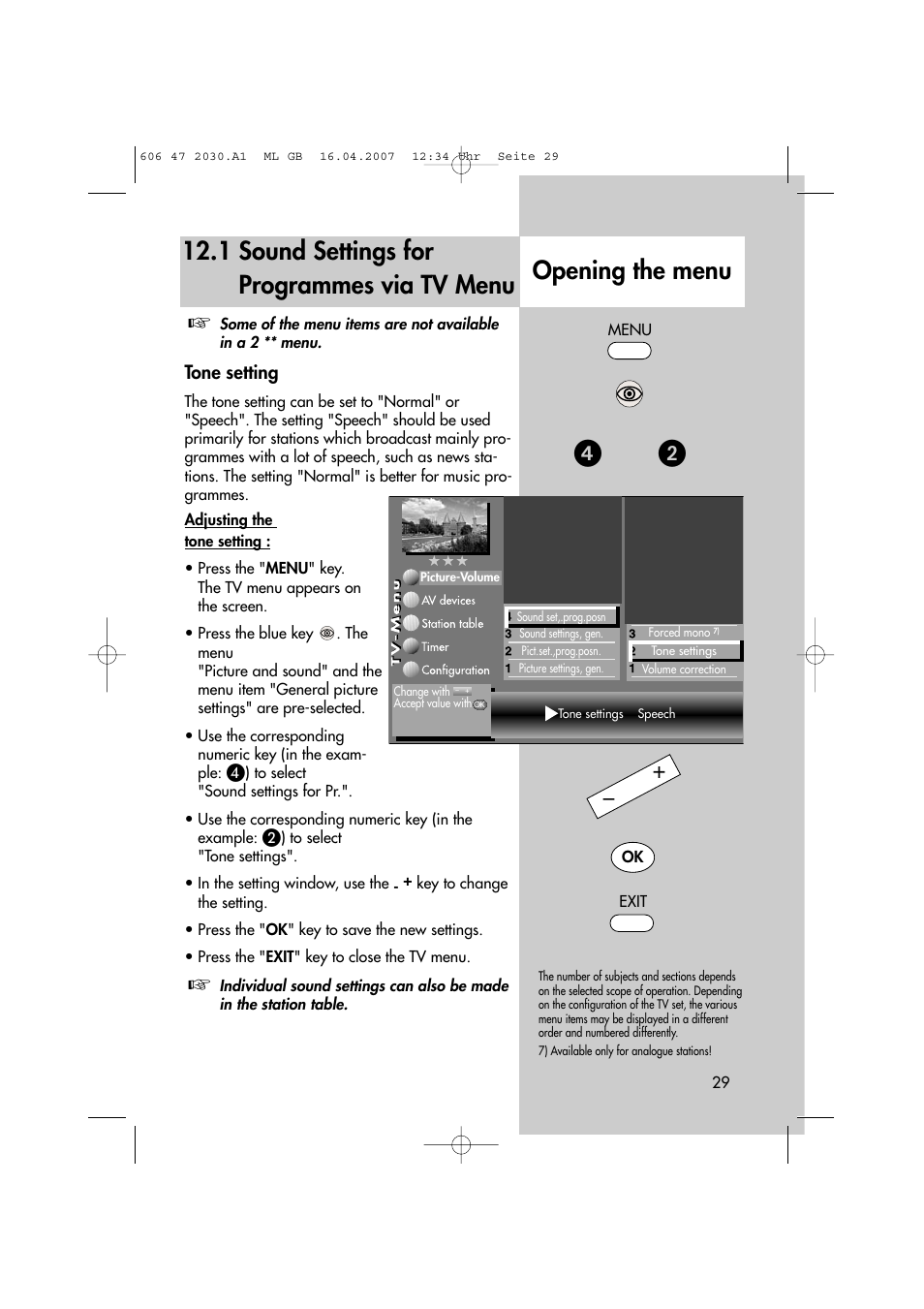 Metz LCD-TV None User Manual | Page 29 / 116