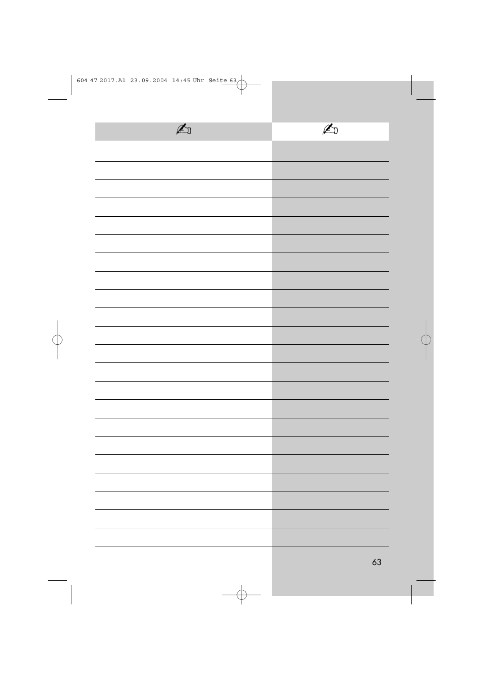 Metz MF 72TL68 User Manual | Page 63 / 64