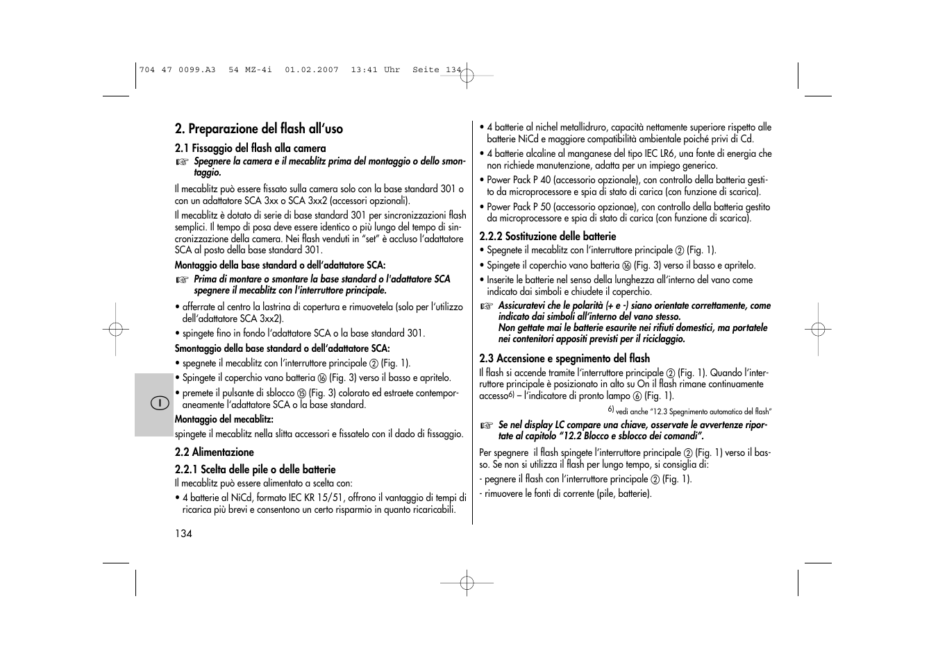 Metz MECABLITZ 54 MZ-4/4I User Manual | Page 134 / 206