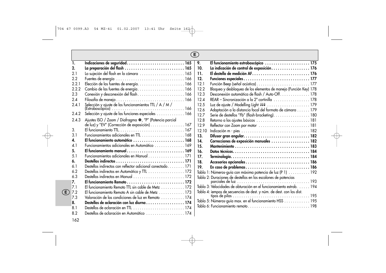 Metz MECABLITZ 54 MZ-4/4I User Manual | Page 162 / 206
