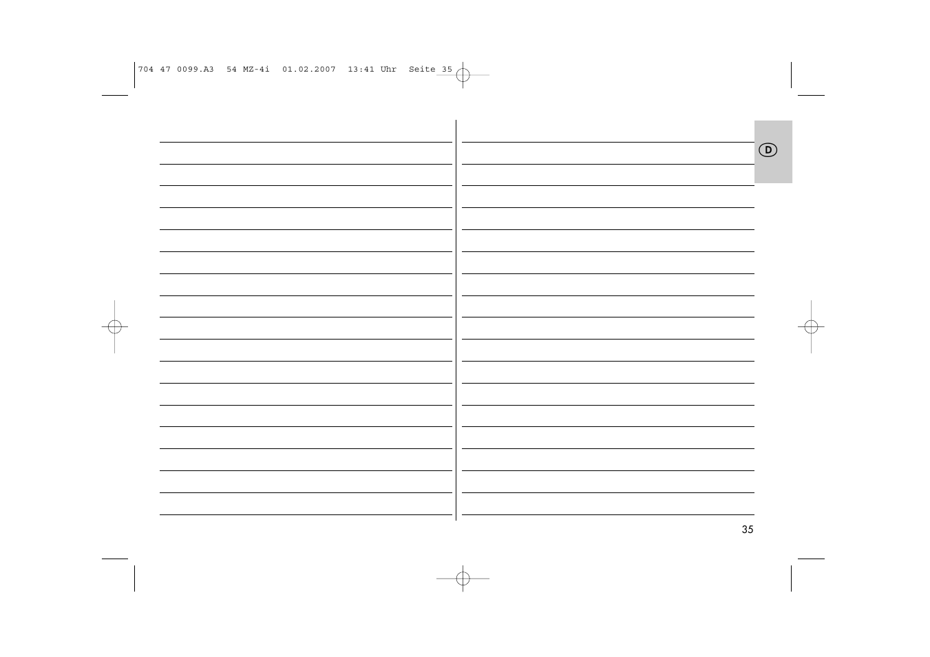 Metz MECABLITZ 54 MZ-4/4I User Manual | Page 35 / 206