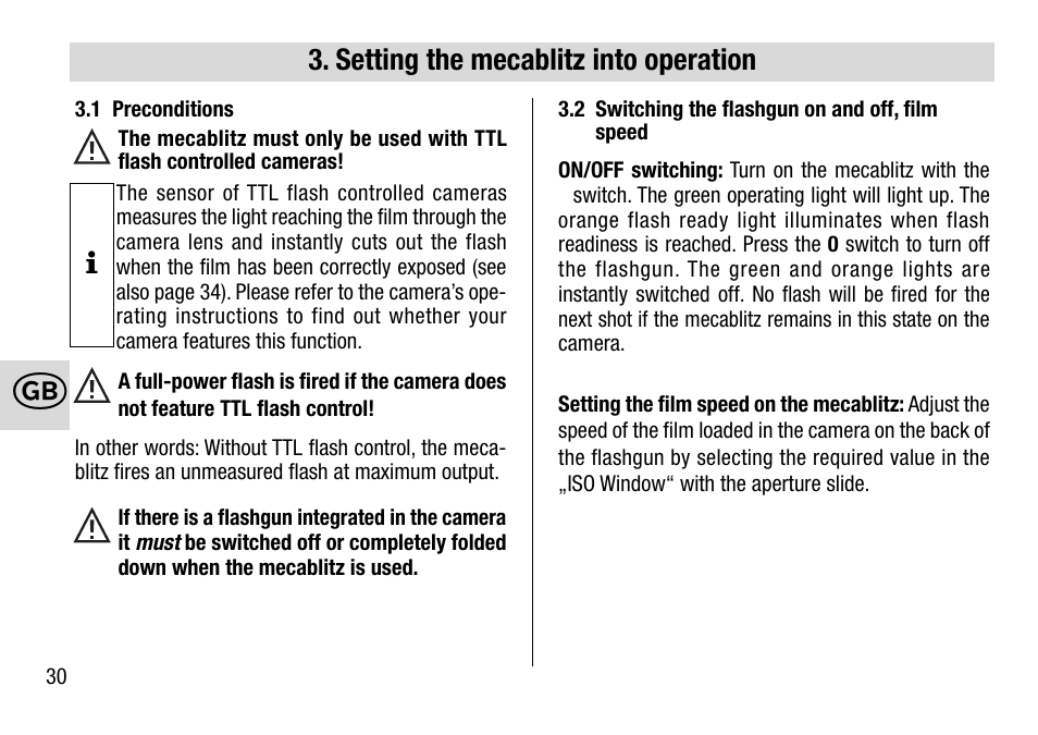 Metz 28 AF-4 N User Manual | Page 30 / 88