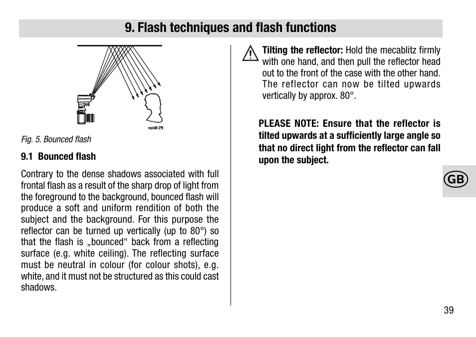 Metz 28 AF-4 N User Manual | Page 39 / 88