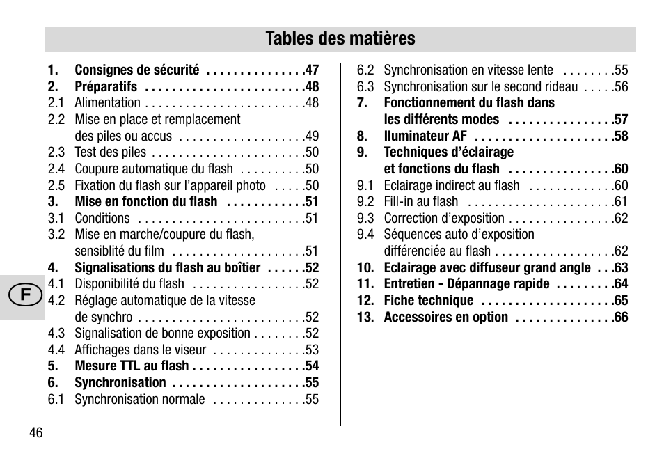 Metz 28 AF-4 N User Manual | Page 46 / 88