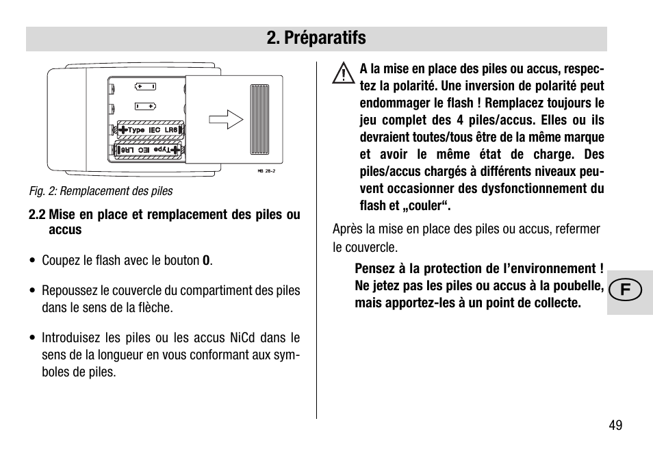 Metz 28 AF-4 N User Manual | Page 49 / 88