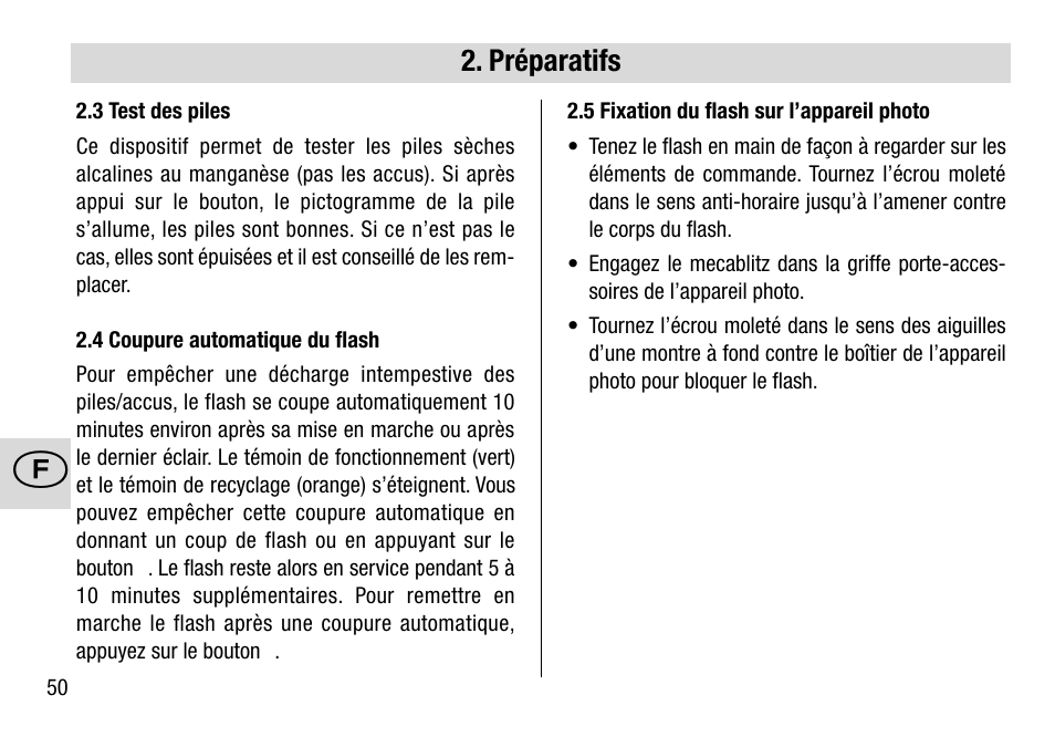 Metz 28 AF-4 N User Manual | Page 50 / 88