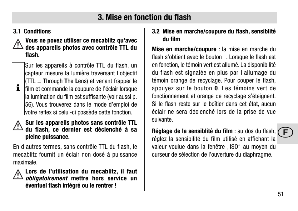Metz 28 AF-4 N User Manual | Page 51 / 88