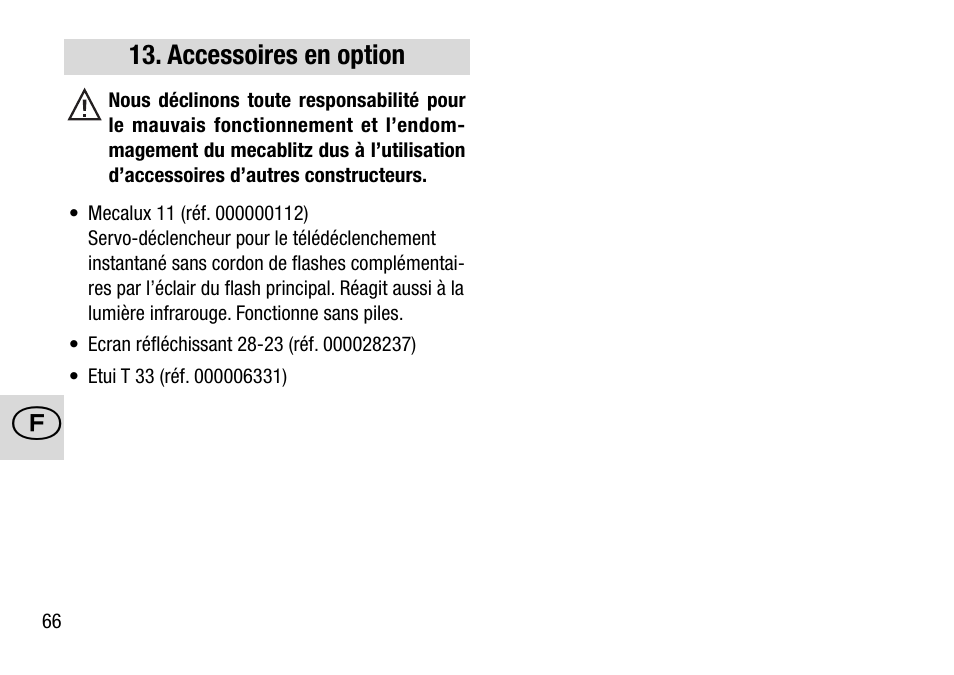 Metz 28 AF-4 N User Manual | Page 66 / 88