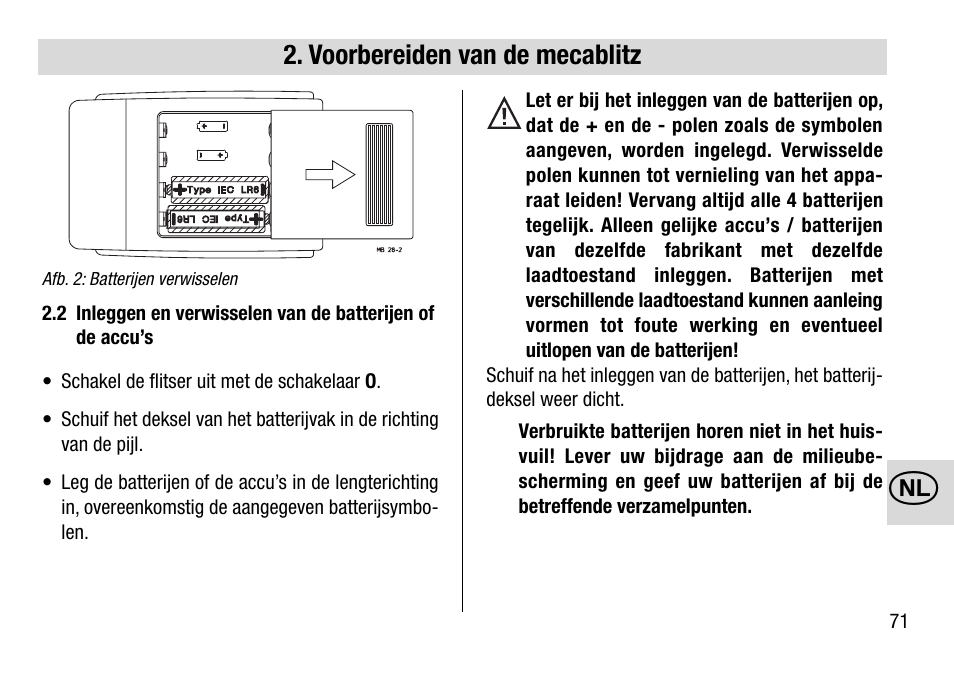 Metz 28 AF-4 N User Manual | Page 71 / 88