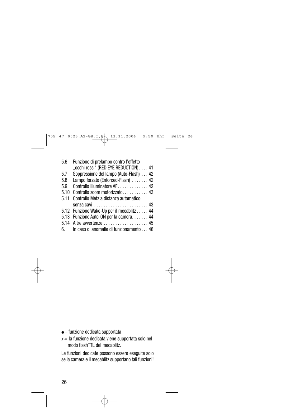 Metz SCA 3602 M4 User Manual | Page 26 / 76