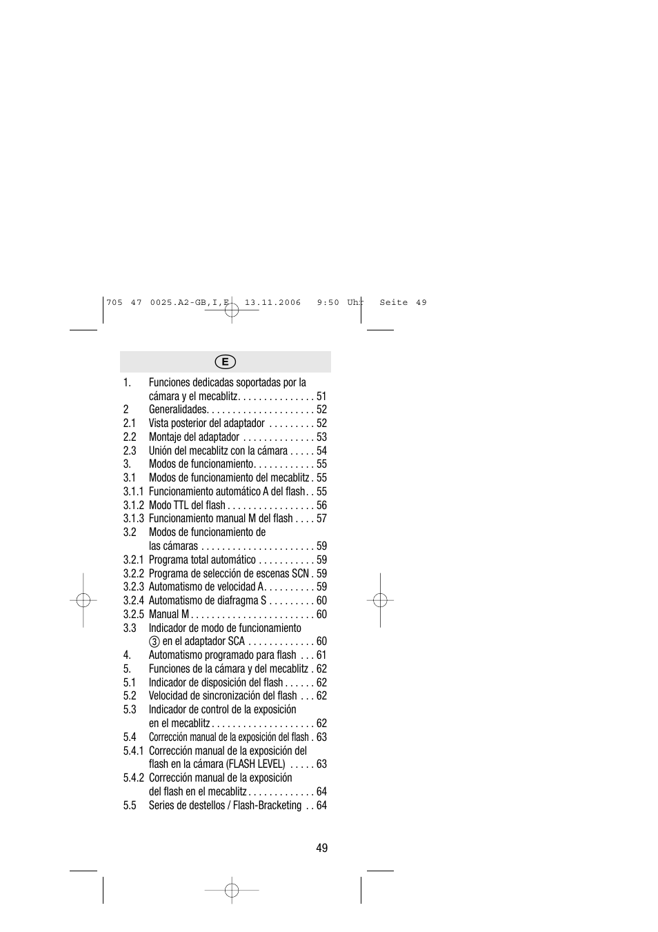 Metz SCA 3602 M4 User Manual | Page 49 / 76