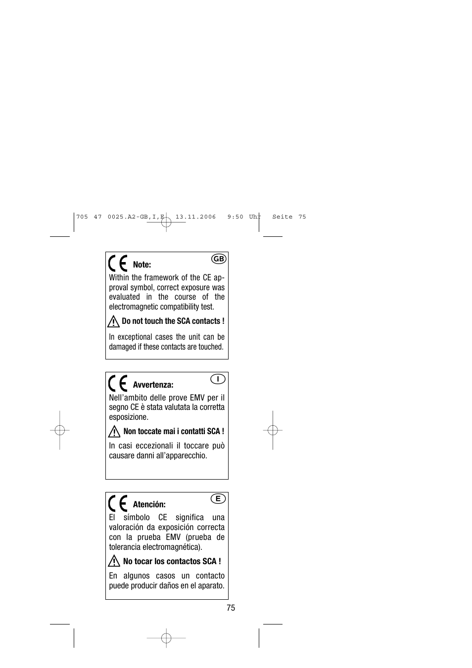 Metz SCA 3602 M4 User Manual | Page 75 / 76