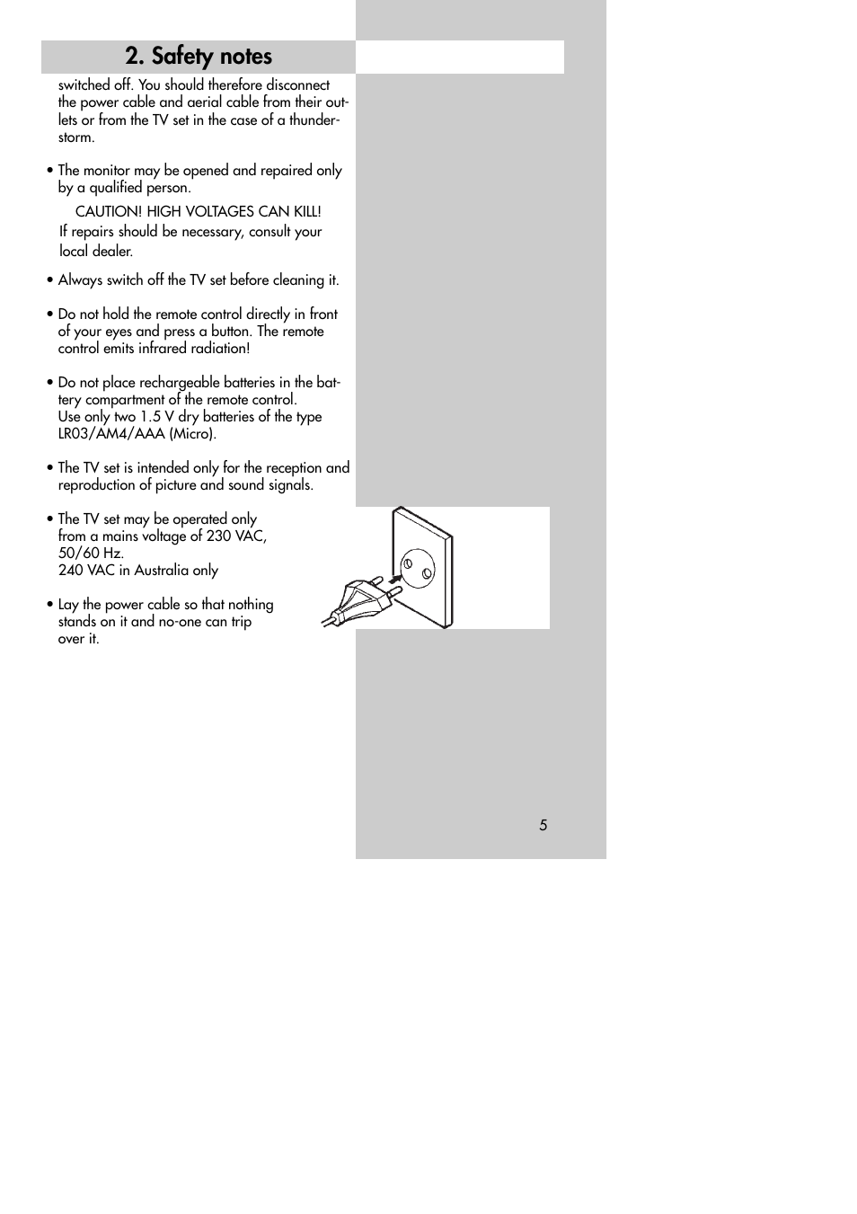 Metz MF 72TK80 User Manual | Page 5 / 88