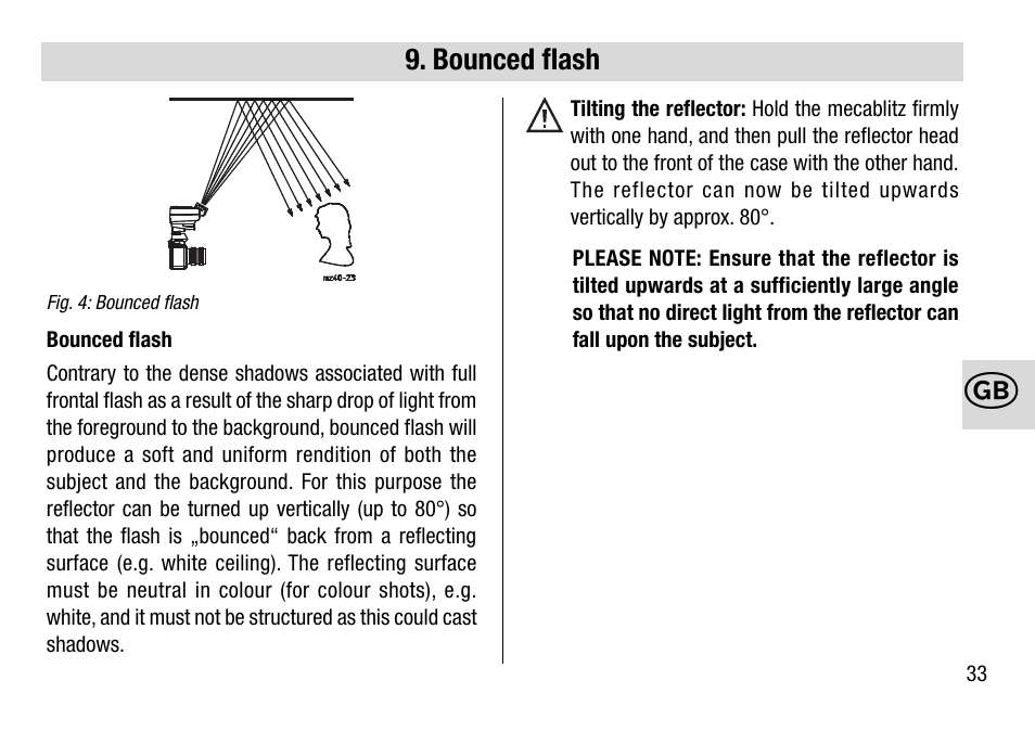 Metz 28 AF-4 C User Manual | Page 33 / 76