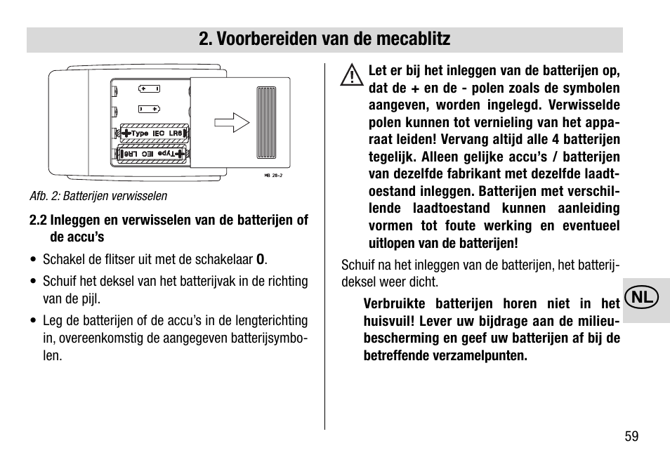 Metz 28 AF-4 C User Manual | Page 59 / 76