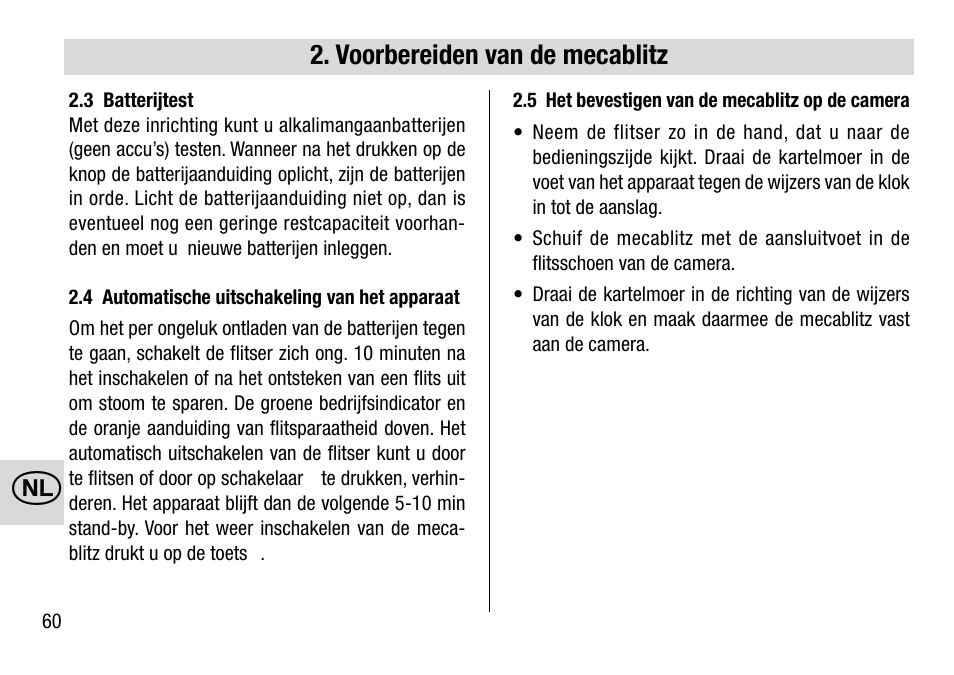 Metz 28 AF-4 C User Manual | Page 60 / 76