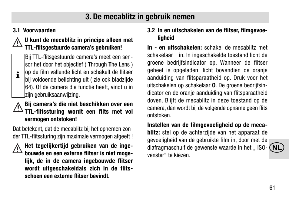 Metz 28 AF-4 C User Manual | Page 61 / 76