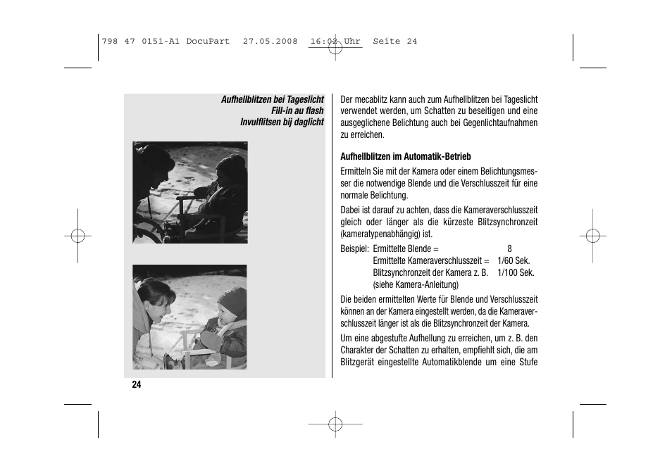 Metz 58 AF-1 P User Manual | Page 24 / 108