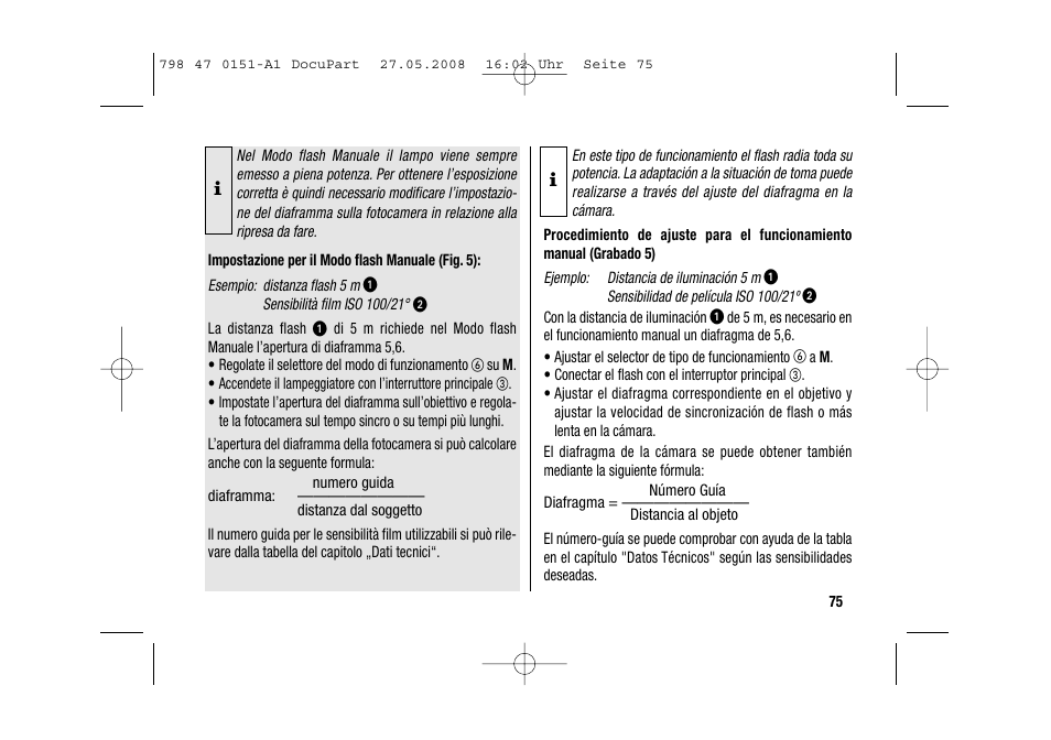 Metz 58 AF-1 P User Manual | Page 75 / 108