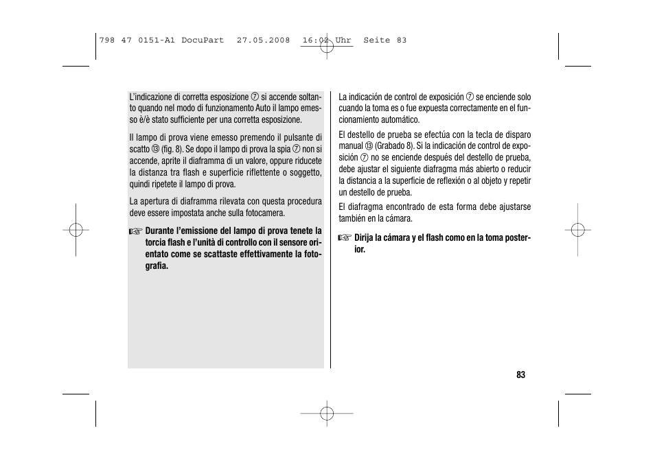 Metz 58 AF-1 P User Manual | Page 83 / 108