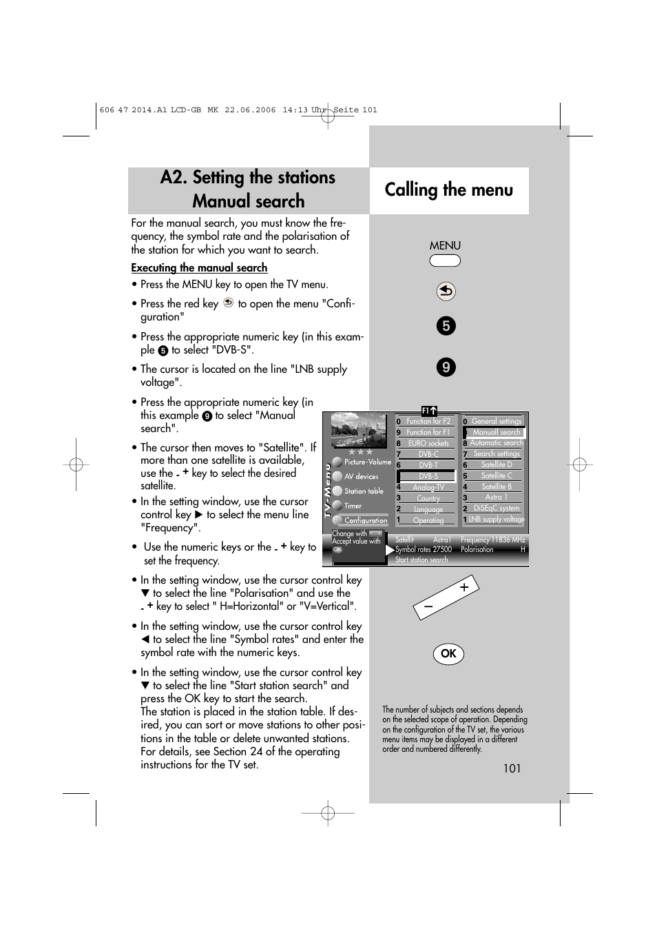 Metz LCD-TV User Manual | Page 101 / 110