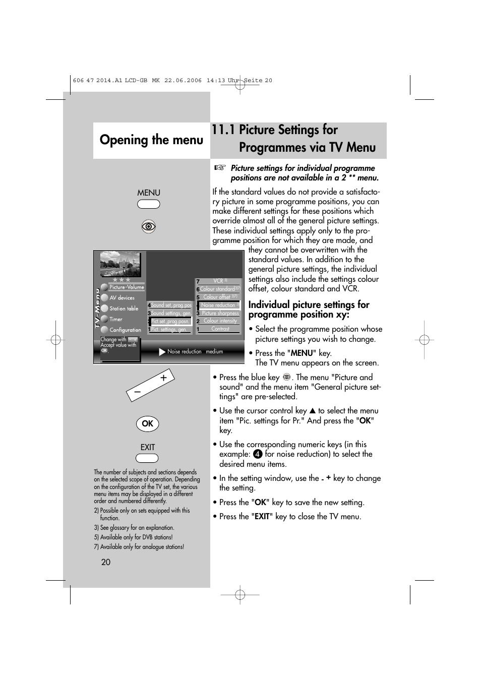 Metz LCD-TV User Manual | Page 20 / 110