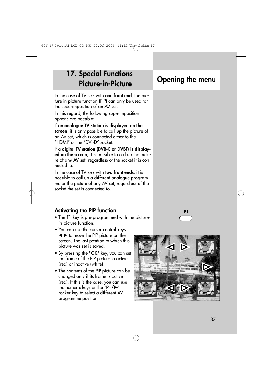 Metz LCD-TV User Manual | Page 37 / 110