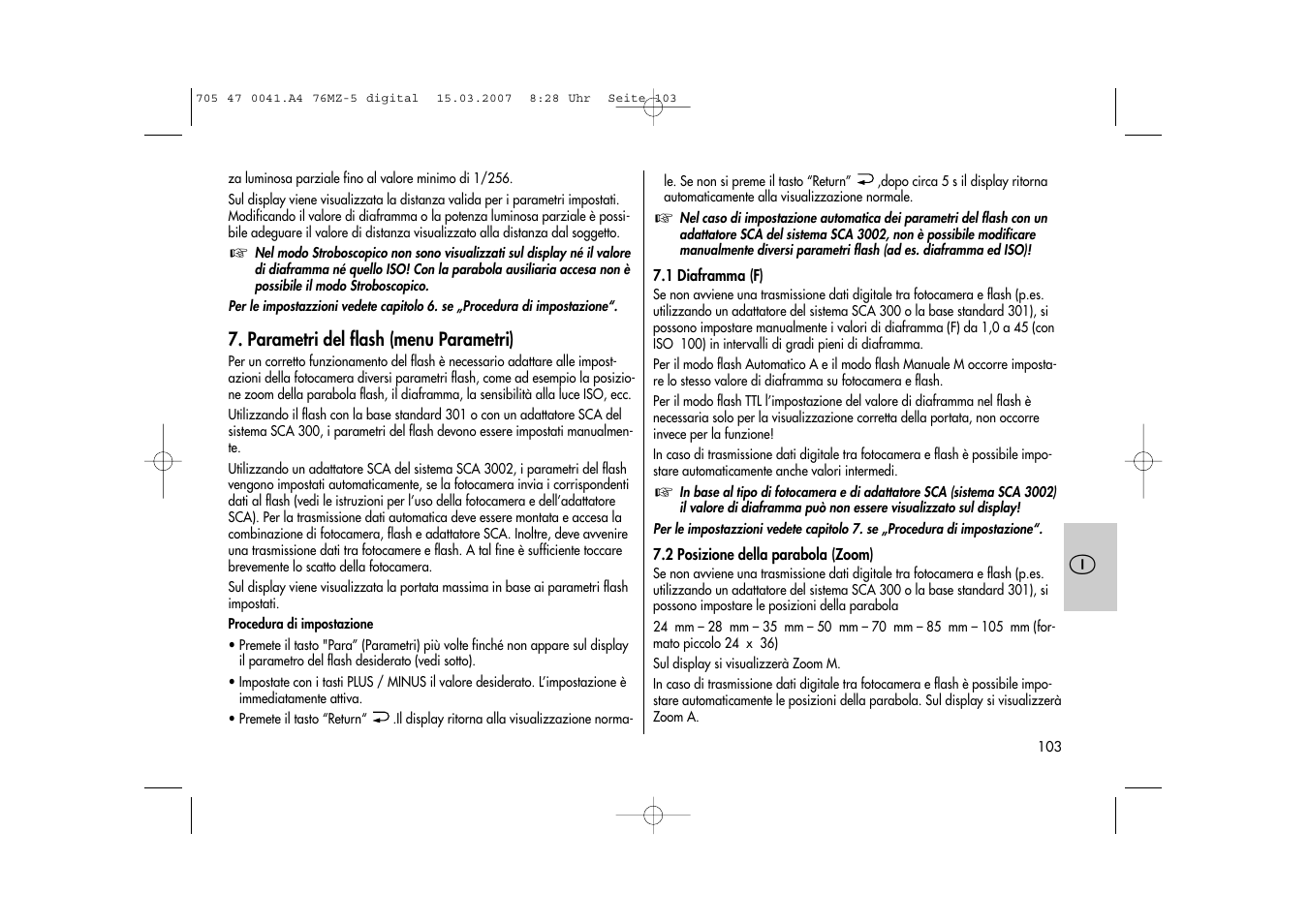 Metz 76 MZ-5 User Manual | Page 103 / 148