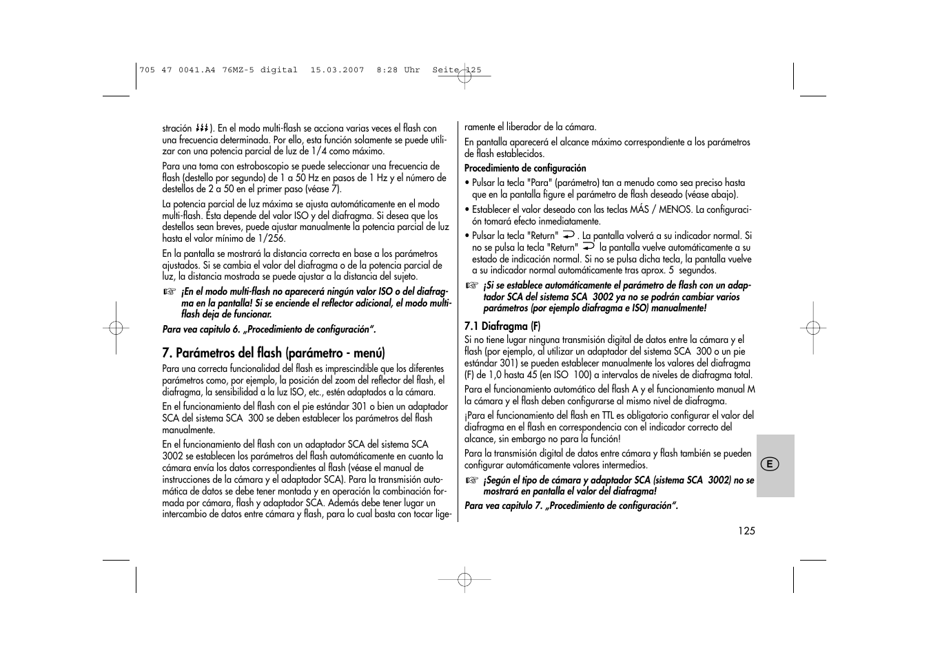 Metz 76 MZ-5 User Manual | Page 125 / 148