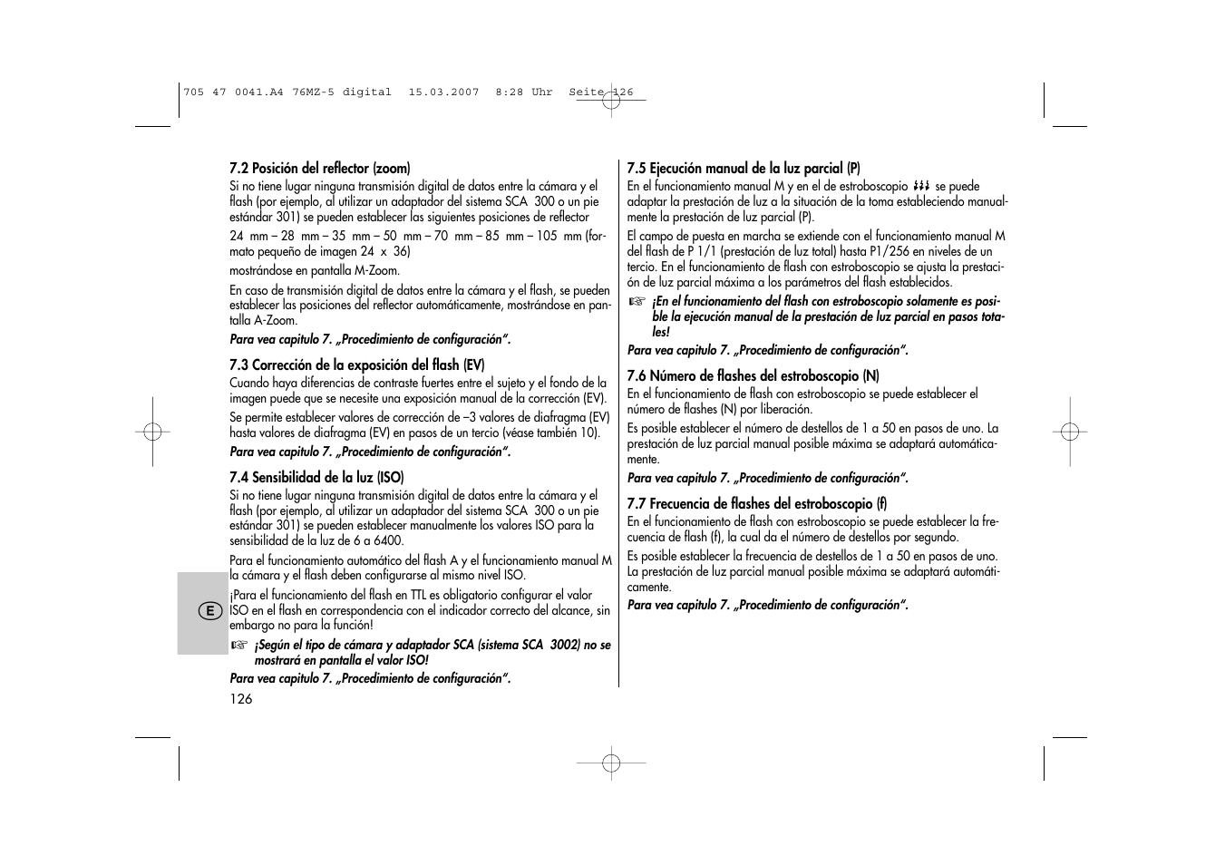 Metz 76 MZ-5 User Manual | Page 126 / 148