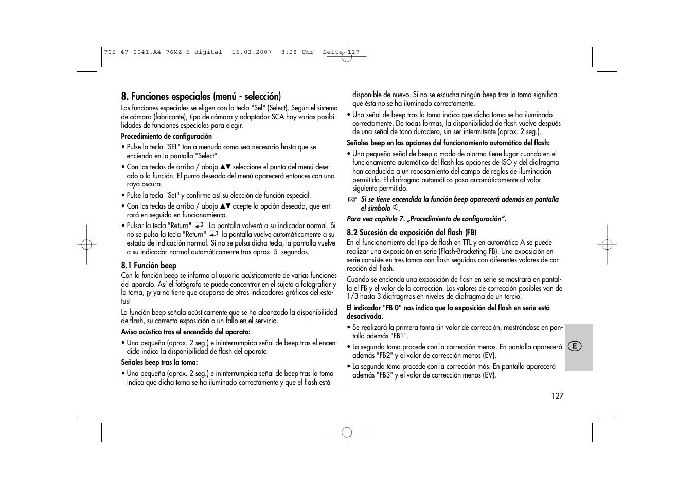 Metz 76 MZ-5 User Manual | Page 127 / 148