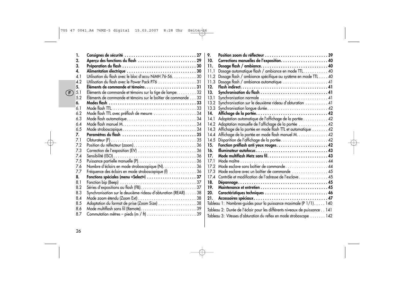 Metz 76 MZ-5 User Manual | Page 26 / 148