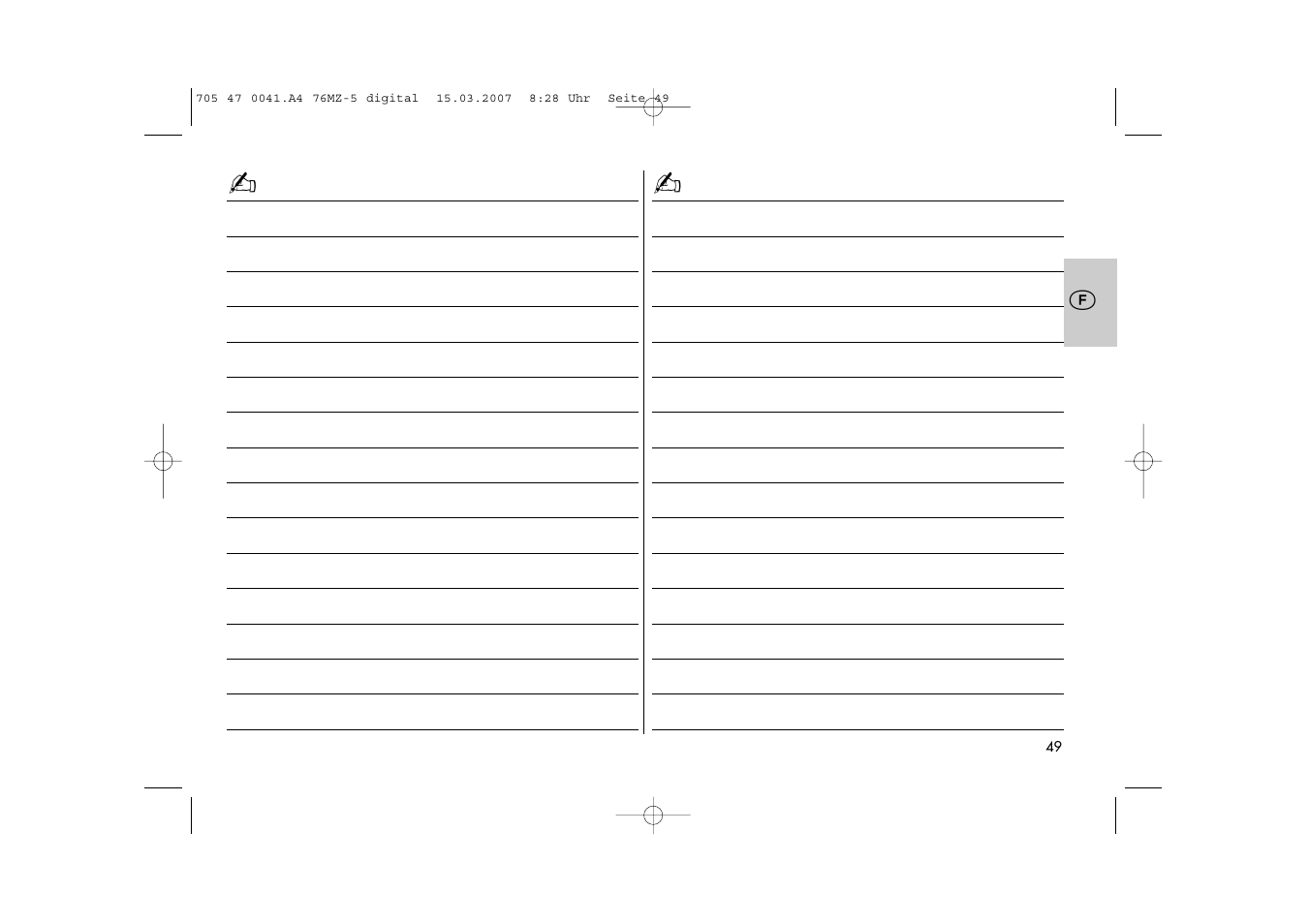 Metz 76 MZ-5 User Manual | Page 49 / 148