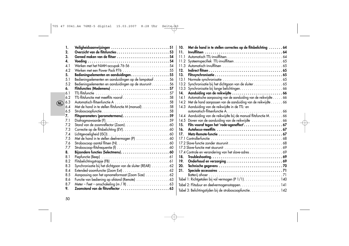 Metz 76 MZ-5 User Manual | Page 50 / 148