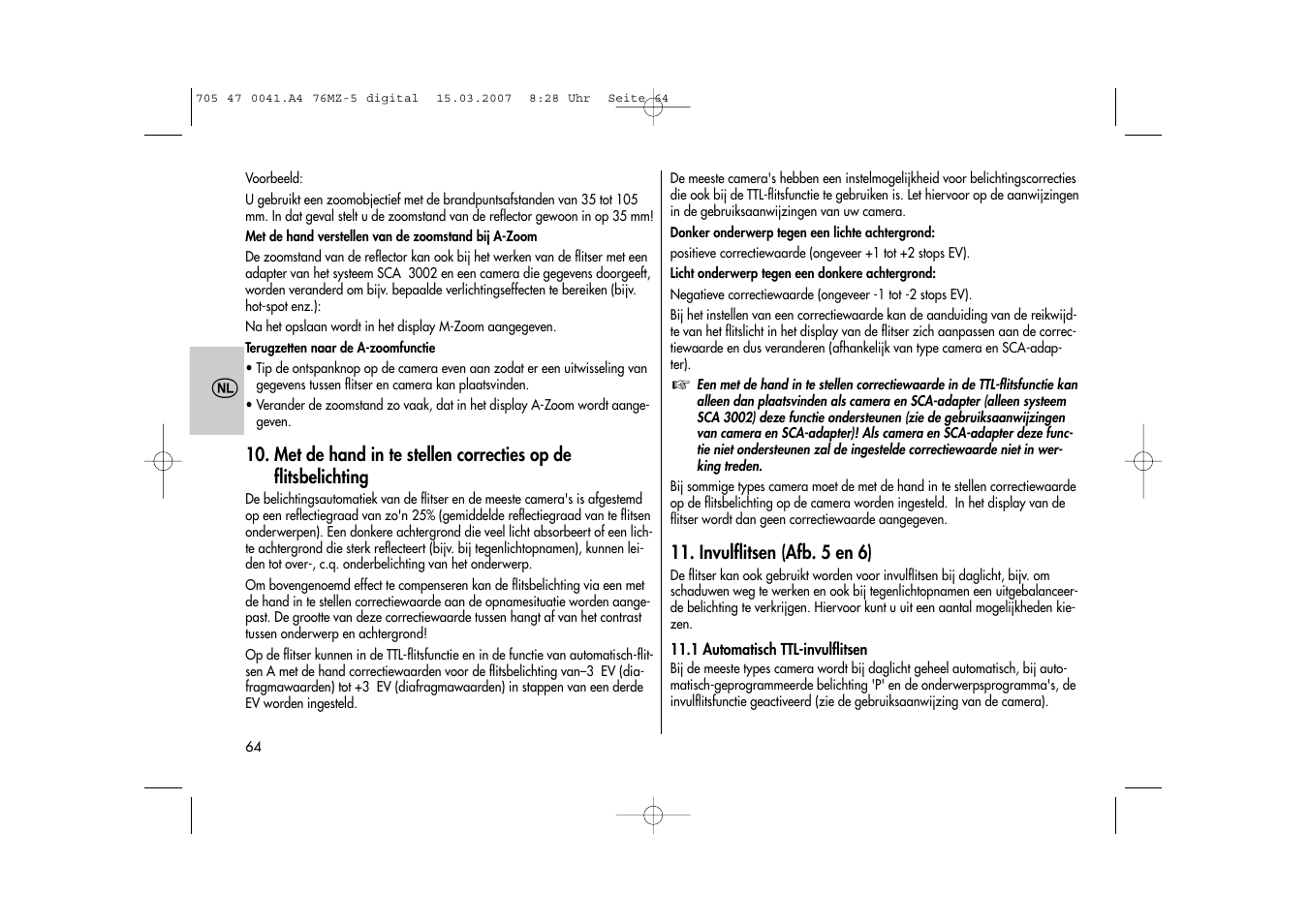 Metz 76 MZ-5 User Manual | Page 64 / 148