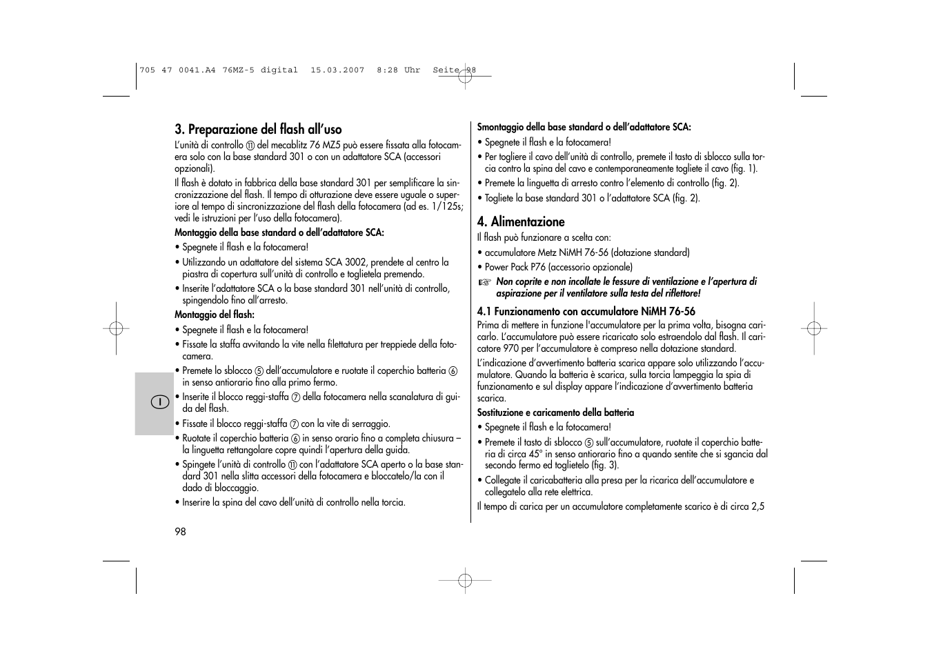 Metz 76 MZ-5 User Manual | Page 98 / 148