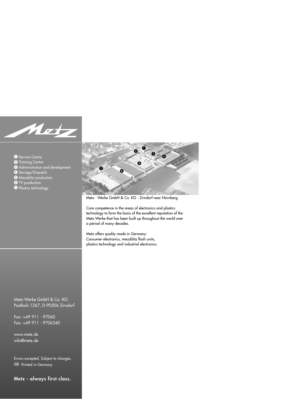 Metz Slim TV User Manual | Page 100 / 100