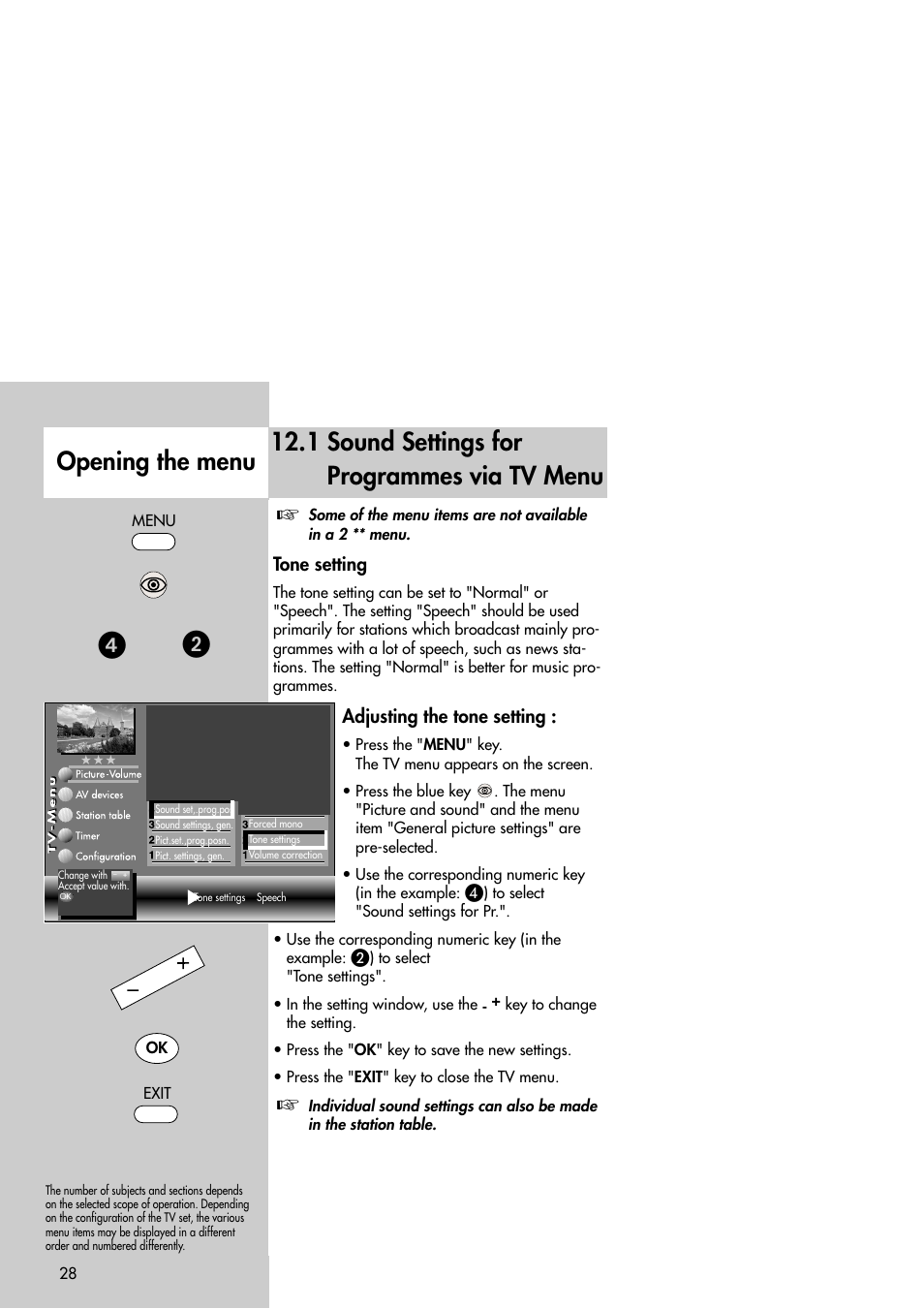 Metz Slim TV User Manual | Page 28 / 100