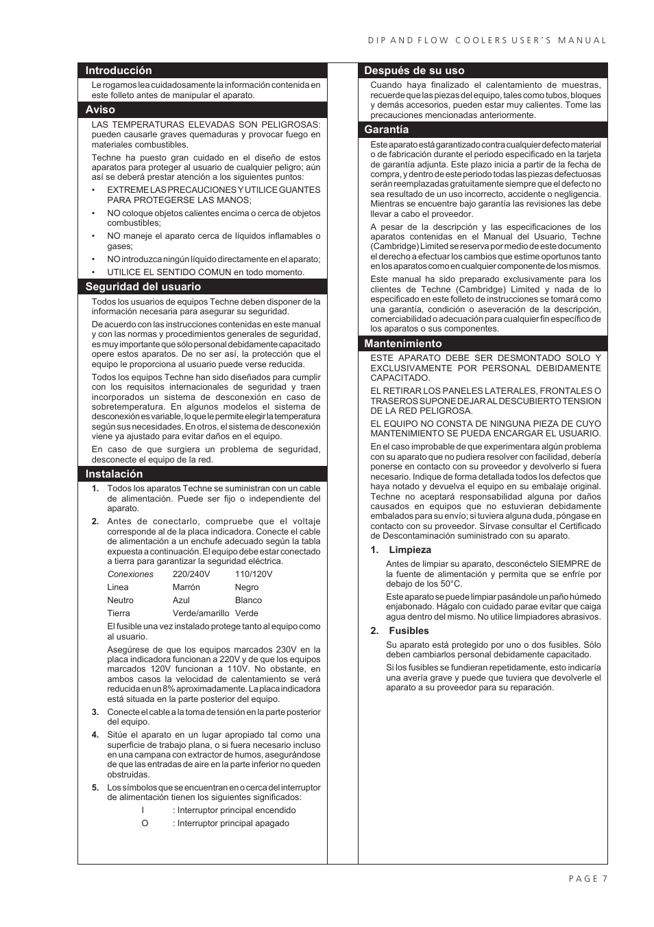 Techne RU-200 User Manual | Page 9 / 20