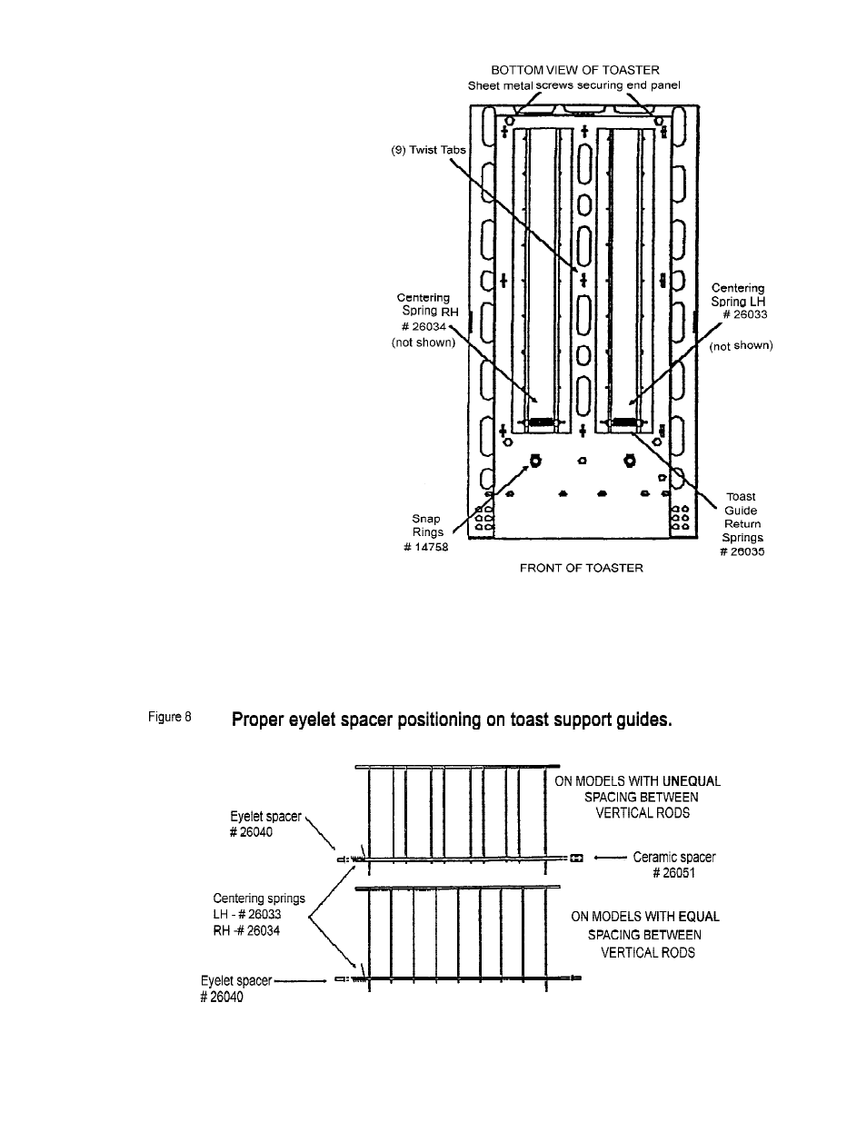 G. center heater card assembly | Merco Savory POP-2/4 User Manual | Page 7 / 8