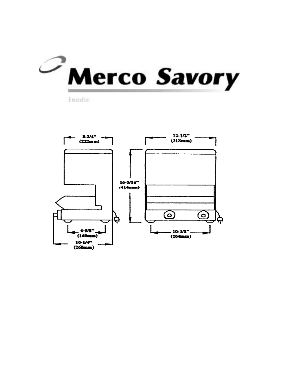 Merco Savory PD-4 User Manual | Page 12 / 12