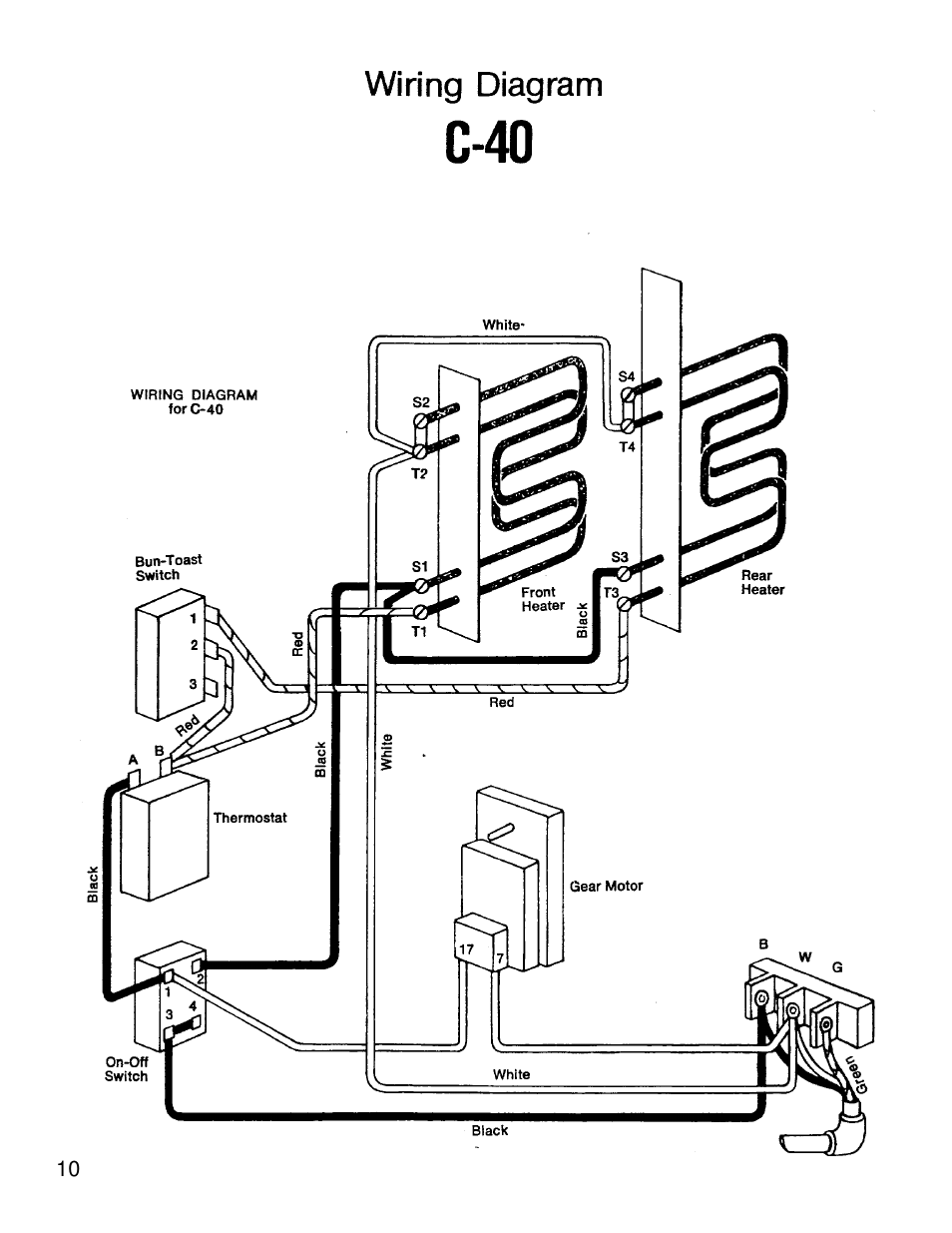 Merco Savory C-40 User Manual | Page 10 / 12