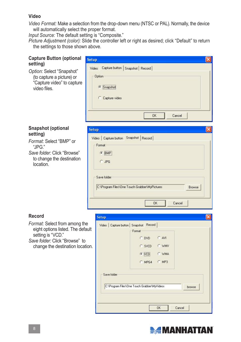 Manhattan Computer Products 164115 User Manual | Page 8 / 12