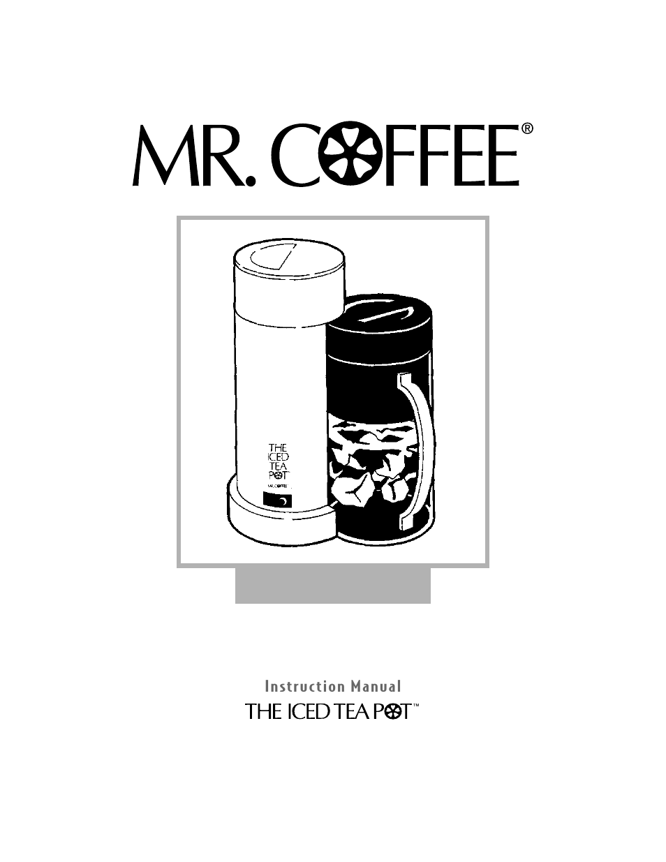 Mr. Coffee TM1 User Manual | 12 pages