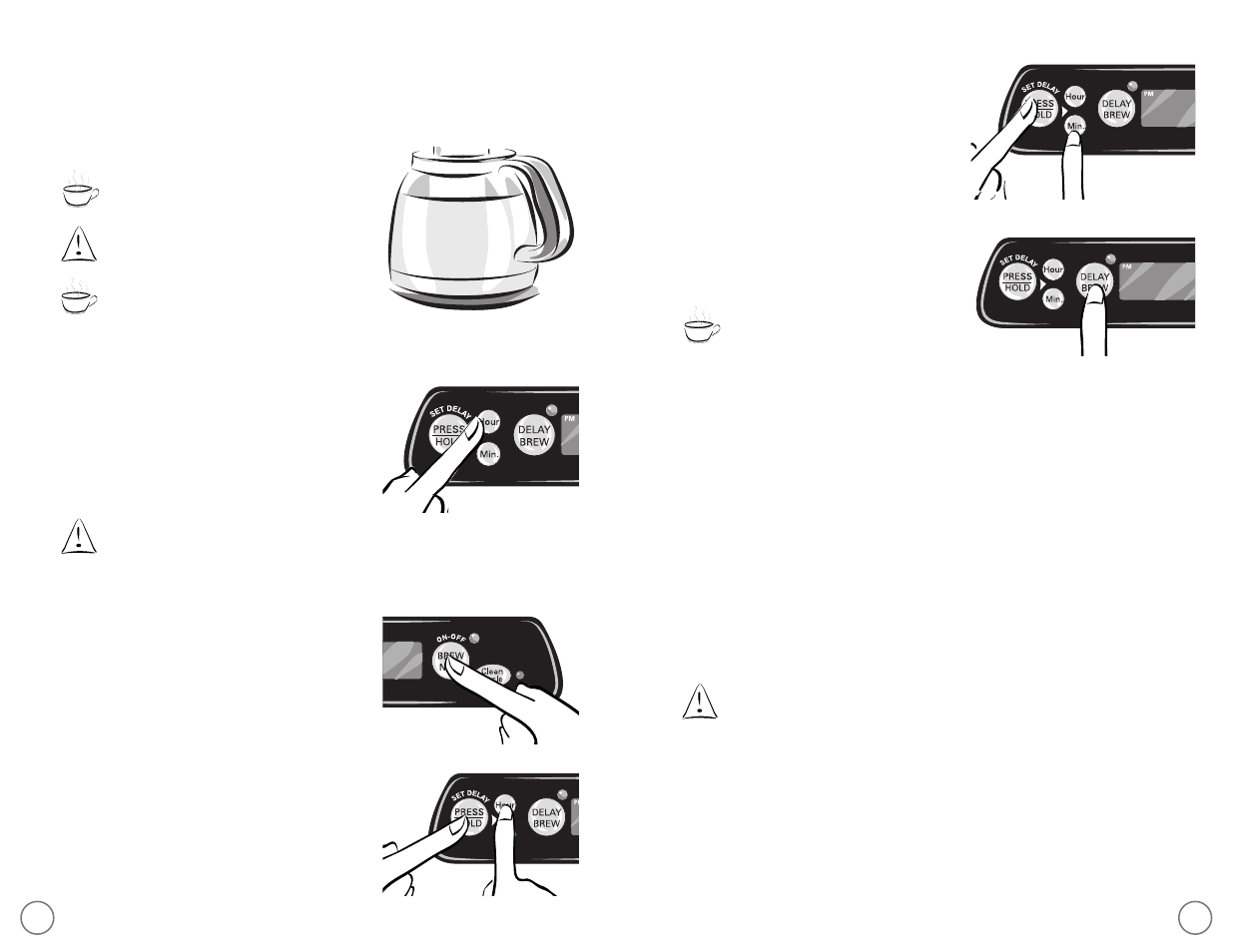 Brewing coffee later | Mr. Coffee UNT83 User Manual | Page 6 / 18