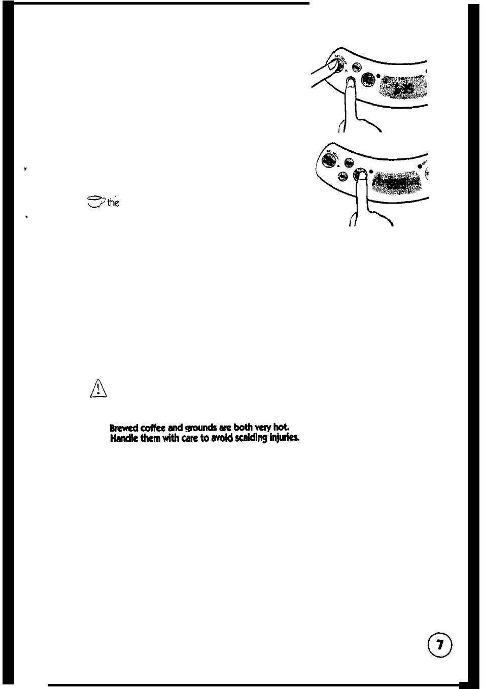 Cleaning the coffeemaker between brew cycles | Mr. Coffee URTX87D User Manual | Page 10 / 16
